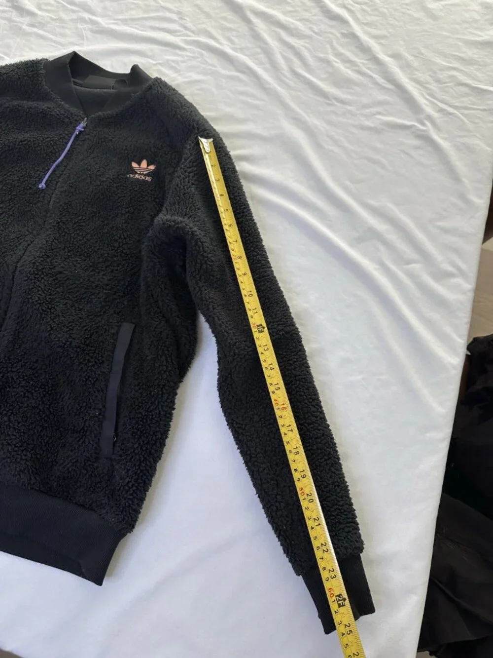 ADIDAS X Pharrell Williams Hu Hiking Polar Track Jacket Size XL Fleece Black